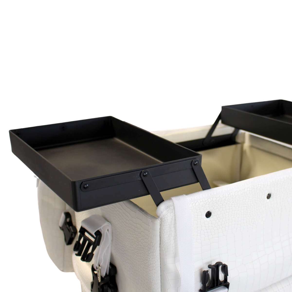 Maison esthetique academy trolley bianco dettaglio contenitore interno